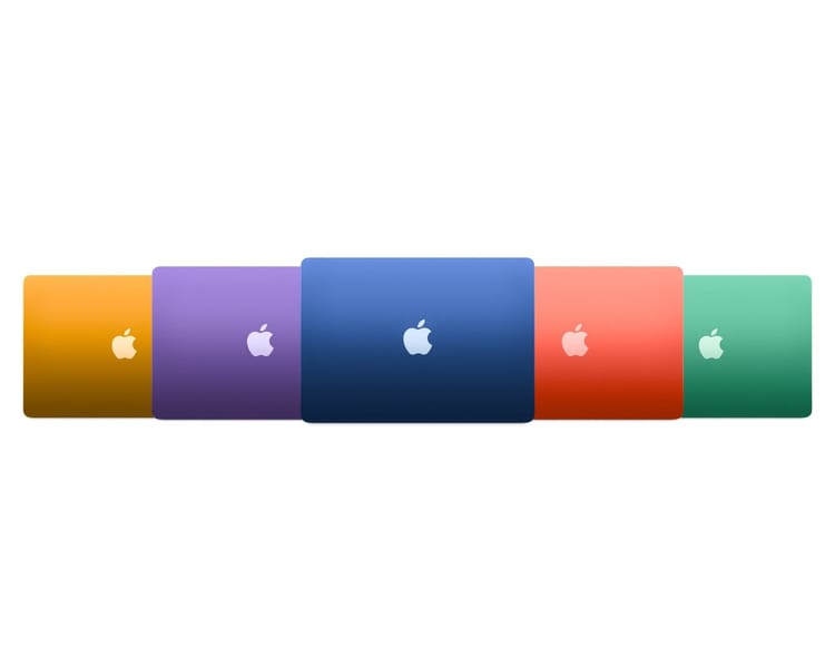 Where is the Colorful MacBook?