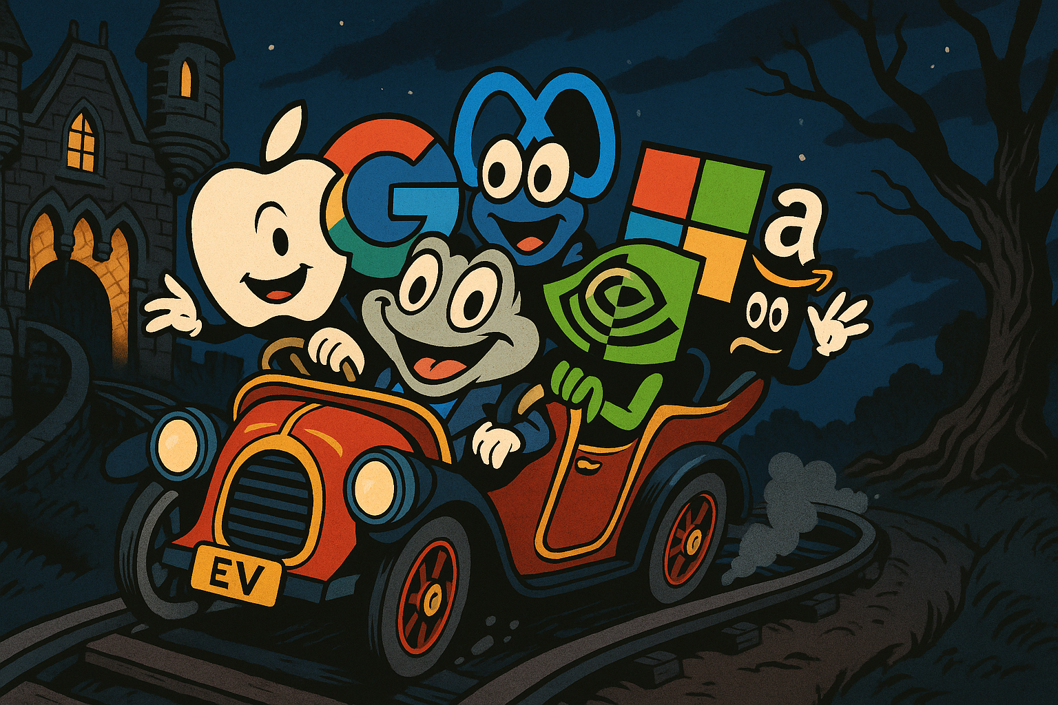 Big Tech's Wild Market Cap Ride