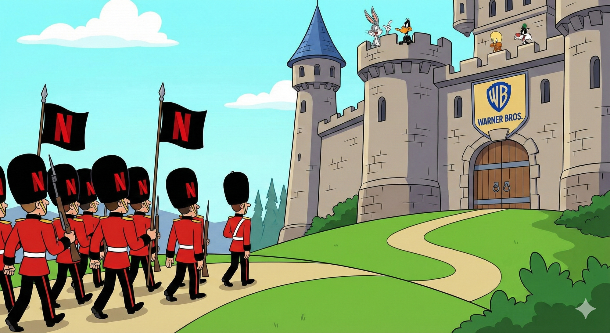 The Albanian Army Closes in on Warner Bros