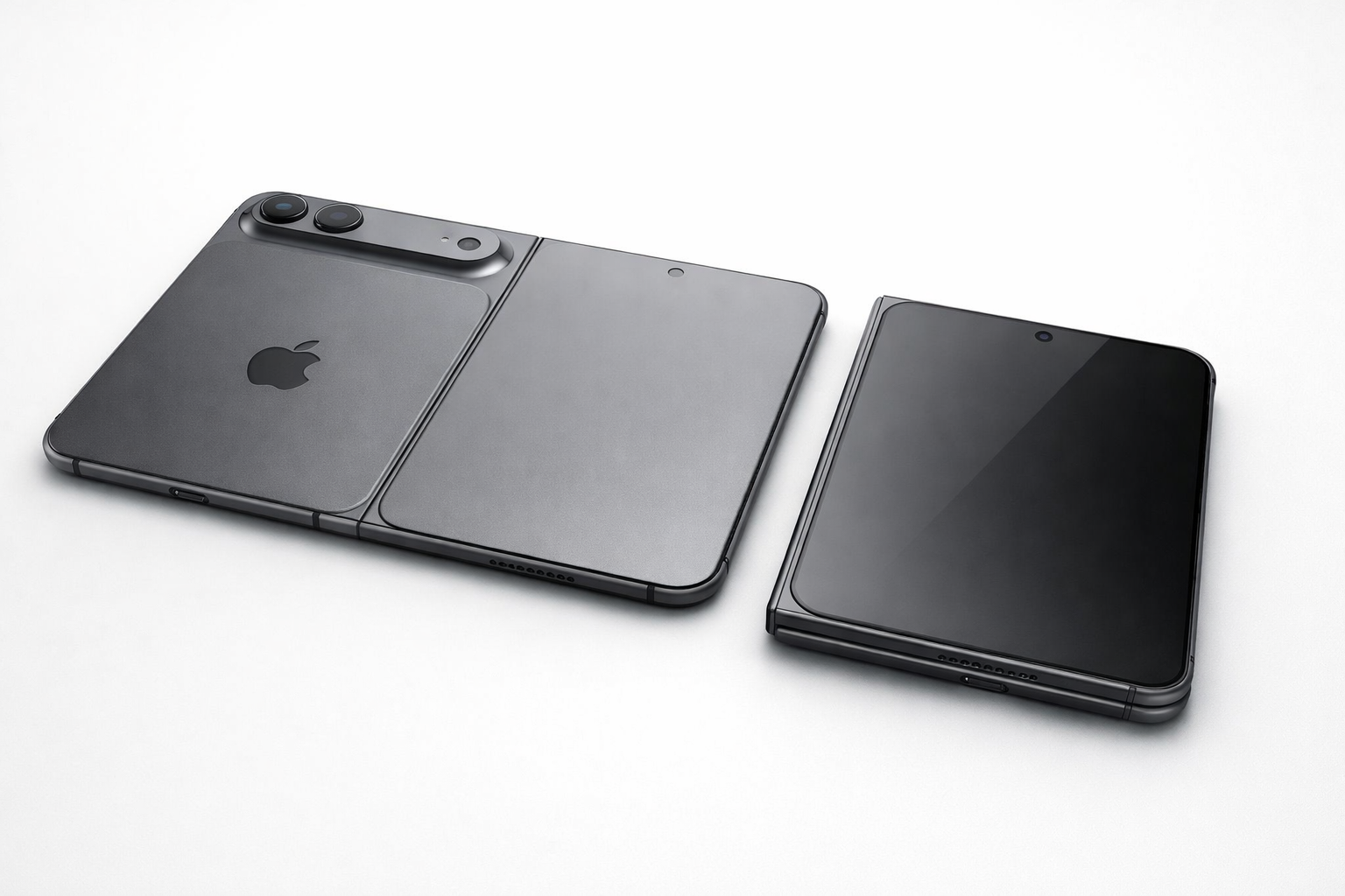 'iPhone Fold' as 'iPad Mini' Folded