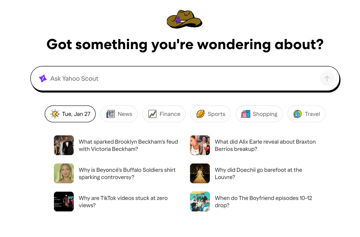 Yahoo Scouts a New UI Path for AI