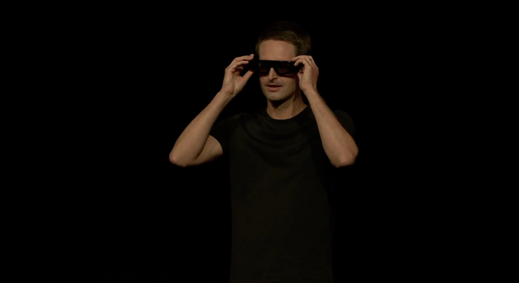 Evan Spiegel's Spectacle