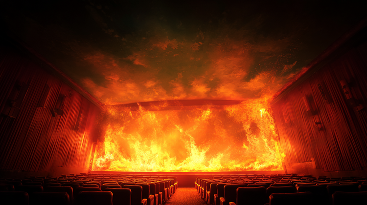 Ted Sarandos Screams "Fire!" at the Movie Theaters