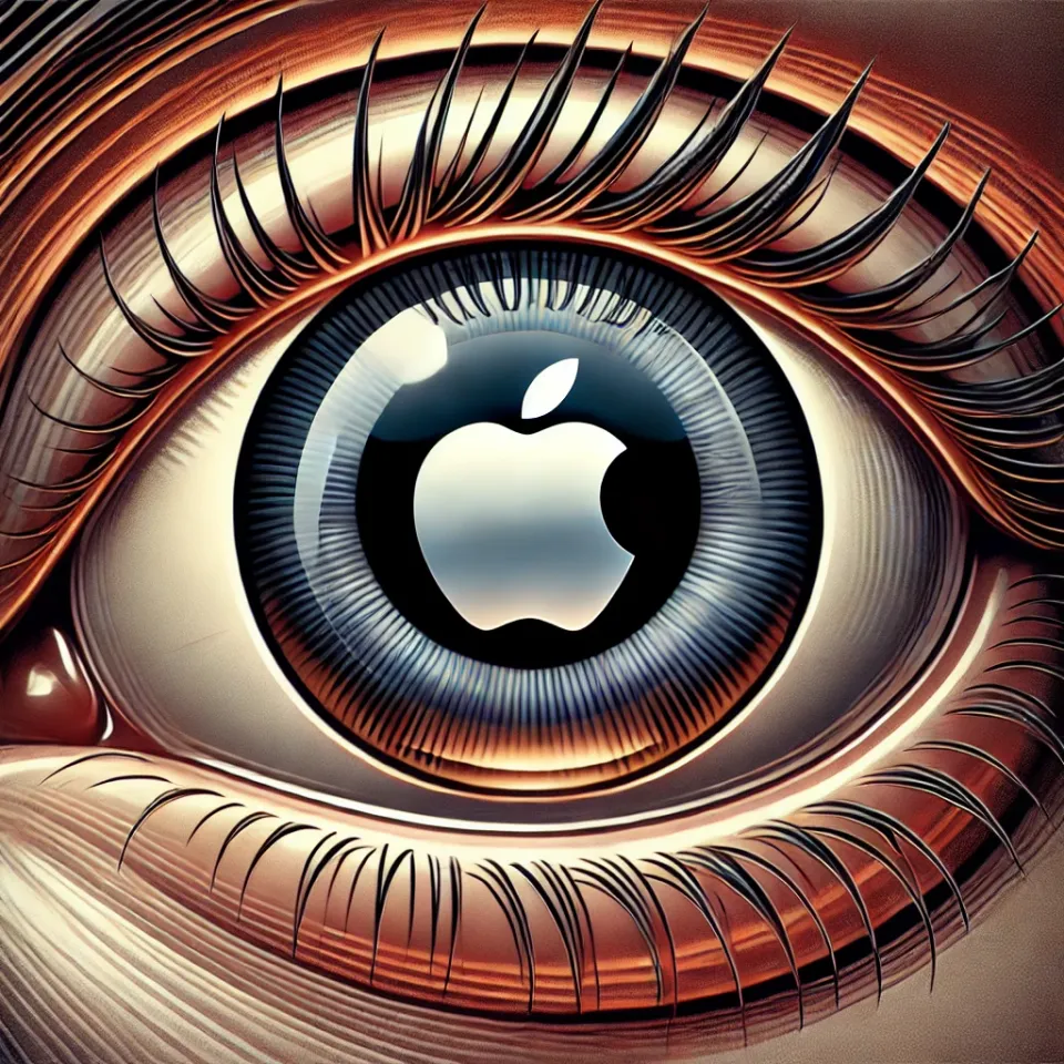 Apple Becomes the Pupil