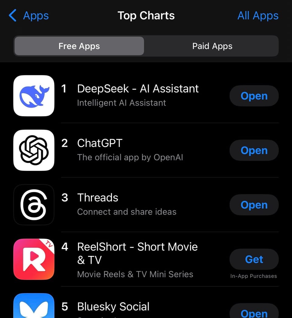 Top of the App Store Pops