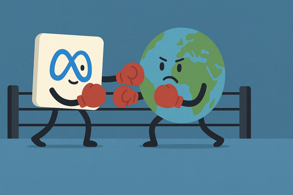 Meta AI vs. the World (Models)